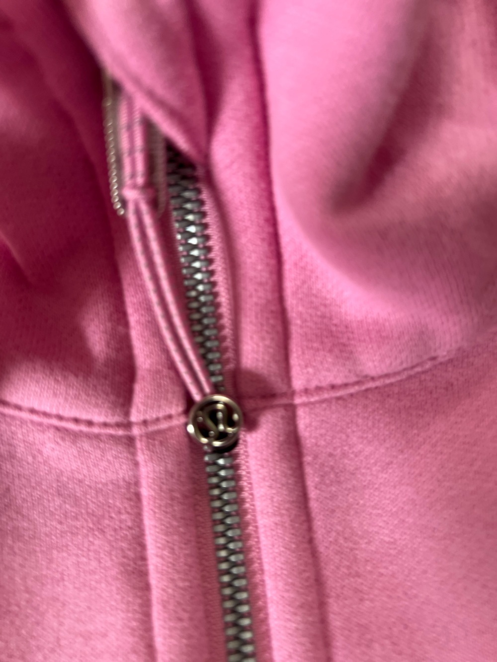 Lululemon Scuba Oversized 1/2 Zip Hoodie Pink Frosting NWT Size XS/S - Picture 6 of 8